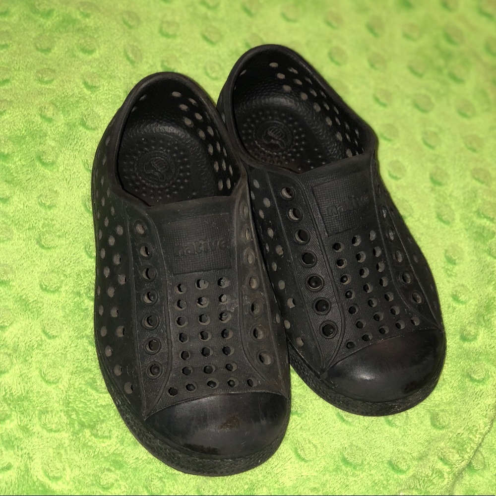 Black Native shoes slip-on